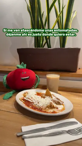 No hay mejor momento en el día que cuando comes tu comida favorita. 🍅😋❤️ #LaFuerzaDelTomate  #CocinaConDelFuerte   #jueves #antojo