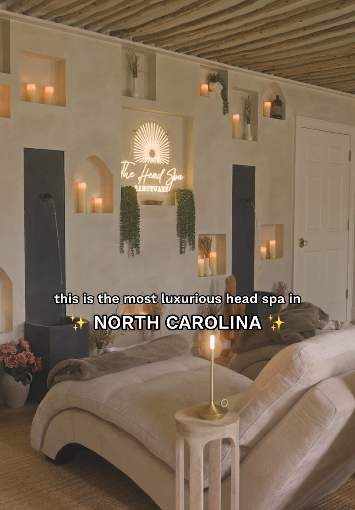 Hands down the most pampered we have ever been in our lives 😌🧖‍♀️✨ #hosted  TAG who you want to go with to the @The Head Spa Sanctuary and follow me for more gems in the Carolinas 💎 #headspa #charlottenc #spaday #ncspa #pinevillenc #704 #cltnc #visitnc #travel #spa #northcarolina #usatravel #facial #bucketlist #nctiktok #raleigh #wilmington #greensboro #919 #910 