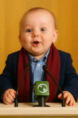 I love you too Nawaz sharif viral video baby style. #foryou #fyp #viral #trending #video #funny #babypodcast #nawazsharif 