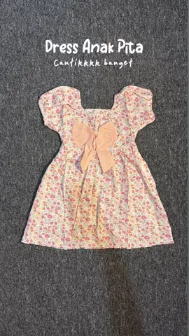 Aaaa jujur cantik banget dress anak nya 🥹🥰 bahan nya bagusssss #dressanak #bajuanak #ootdanak #outfitanak #dresslucuanak #fyp 