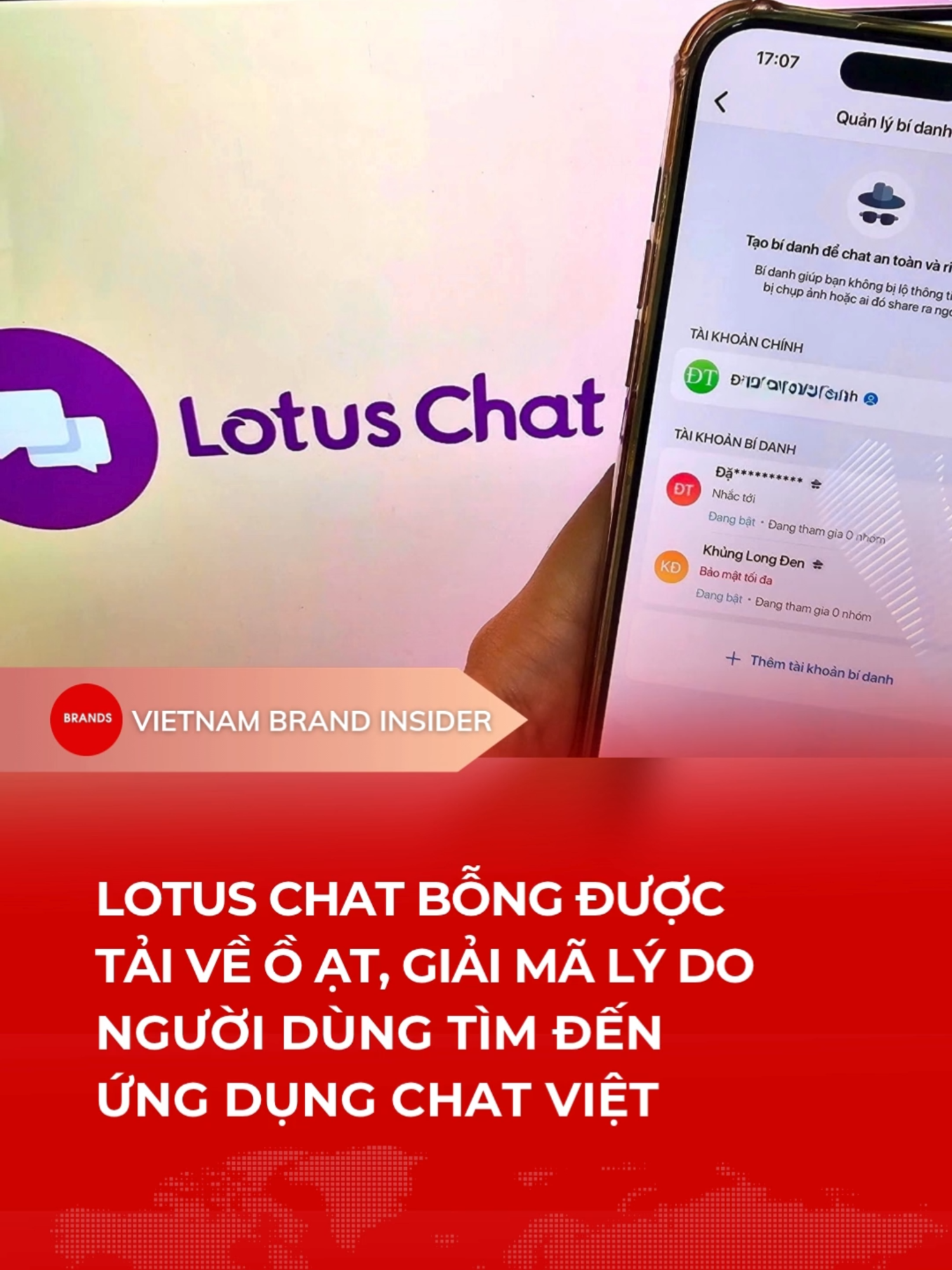 Lotus Chat, ứng dụng nhắn tin do người Việt phát triển, đang thu hút sự chú ý nhờ loạt tính năng bảo mật, hỗ trợ công việc và trải nghiệm cá nhân hóa. Đặc biệt, lượt tìm kiếm và tải về nền tảng này đang tăng mạnh trong thời gian gần đây. #lotuschat #ungdung #app #zalo #telegram #messenger #nhantin #vietnambrandinsider #kienthuckinhte #fypシ゚