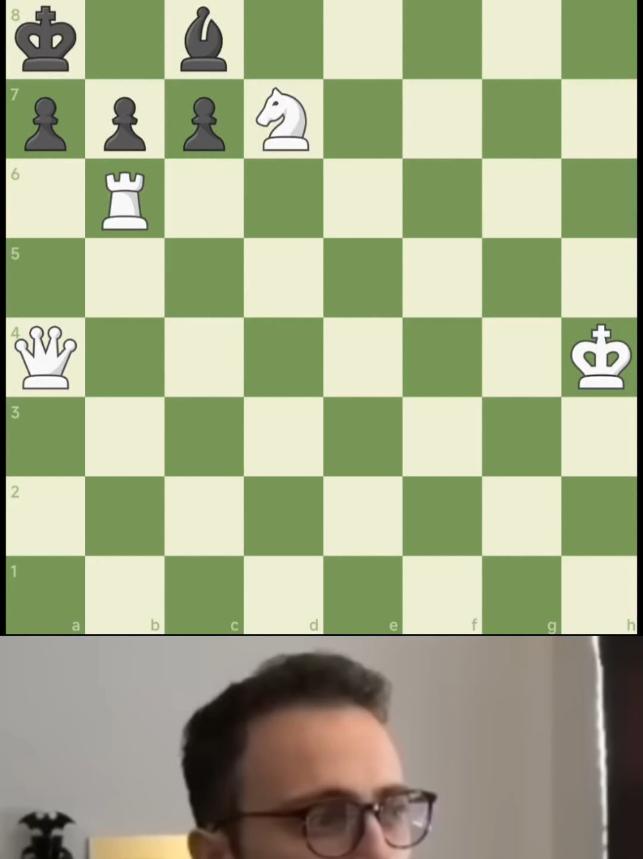 MATE EM 2 #chess #xadrez #gothamchess #chessqueen #fyp #viral  #mate #matein2 #ajedrez 