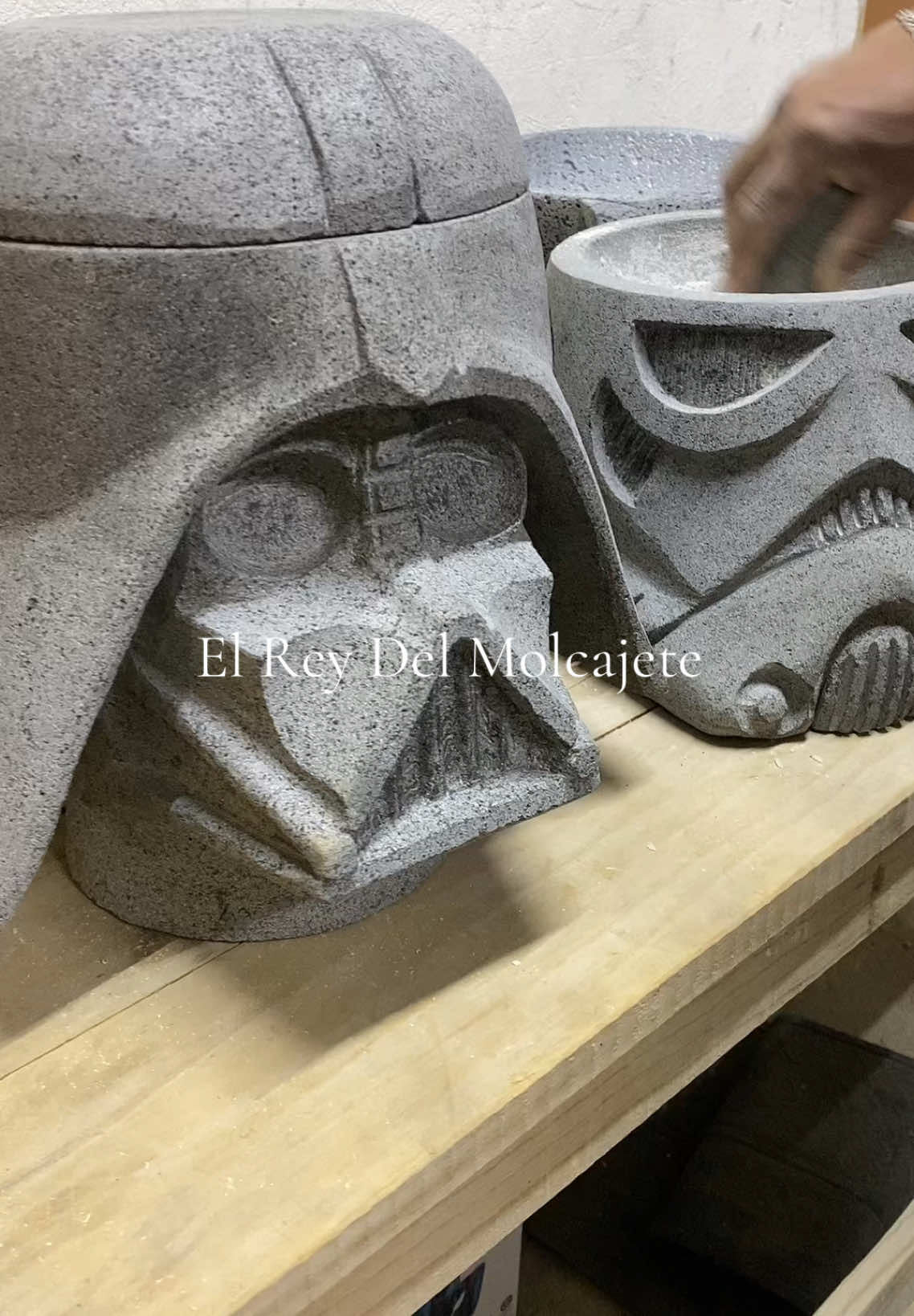 Curando molcajetes StarWars 