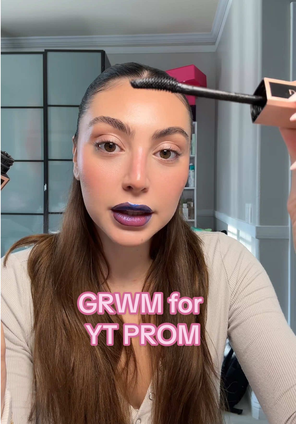 What goes on at @YouTube prom??? 🤣 #youtubeprom #prom #promdress #sabyhesri #promlook #grwm #grwmroutine 