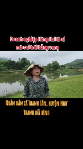 Doanh nghiệp Hùng Hai là ai mà coi trời bằng vung #nguoixuthanh #xứthanh #thanhhoa #cáttặc #thanhhoa36 #hútcáttrộm 