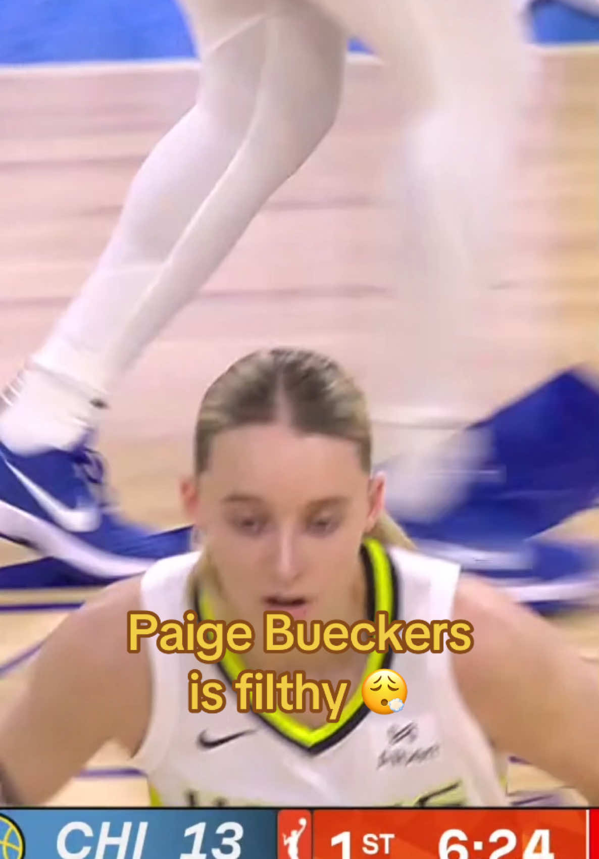 That move was tuff 🔥 #WNBA #basketball #paigebueckers 