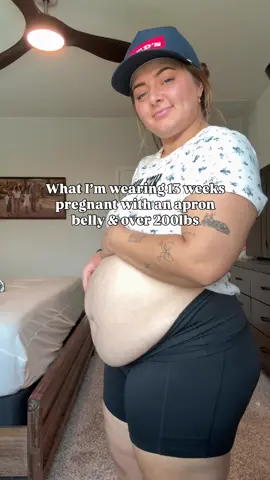 Pregnant w/ my 4th and my body looks so much different this time around already. I ended my 3rd pregnancy at 200lbs and I’m starting this pregnancy at 200lbs and THATS OK 👏🏻😌😇  Follow @life_with_rachel_ on IG for more pregnancy outfits and self love throughout my whole pregnancy!!🤰🫶🏼  #midsize #momlife #amazonfind #realbody #midsizeoutfit #mama #size14