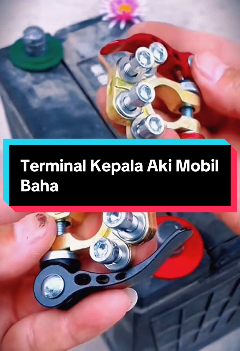 Terminal Kepala Aki Mobil Baha#tools #fyp #toolstoday #foryou #goodthing #tiktok #affiliatemarketing #DIY #battery #clips 