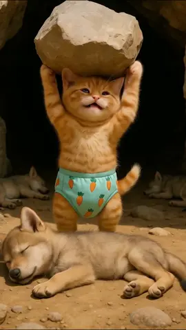 😿🗡️ The Kitten Took a Life… and Lost Everything 💔🌑#cat #kitten #cartooncat #catvideos #animals #animation 