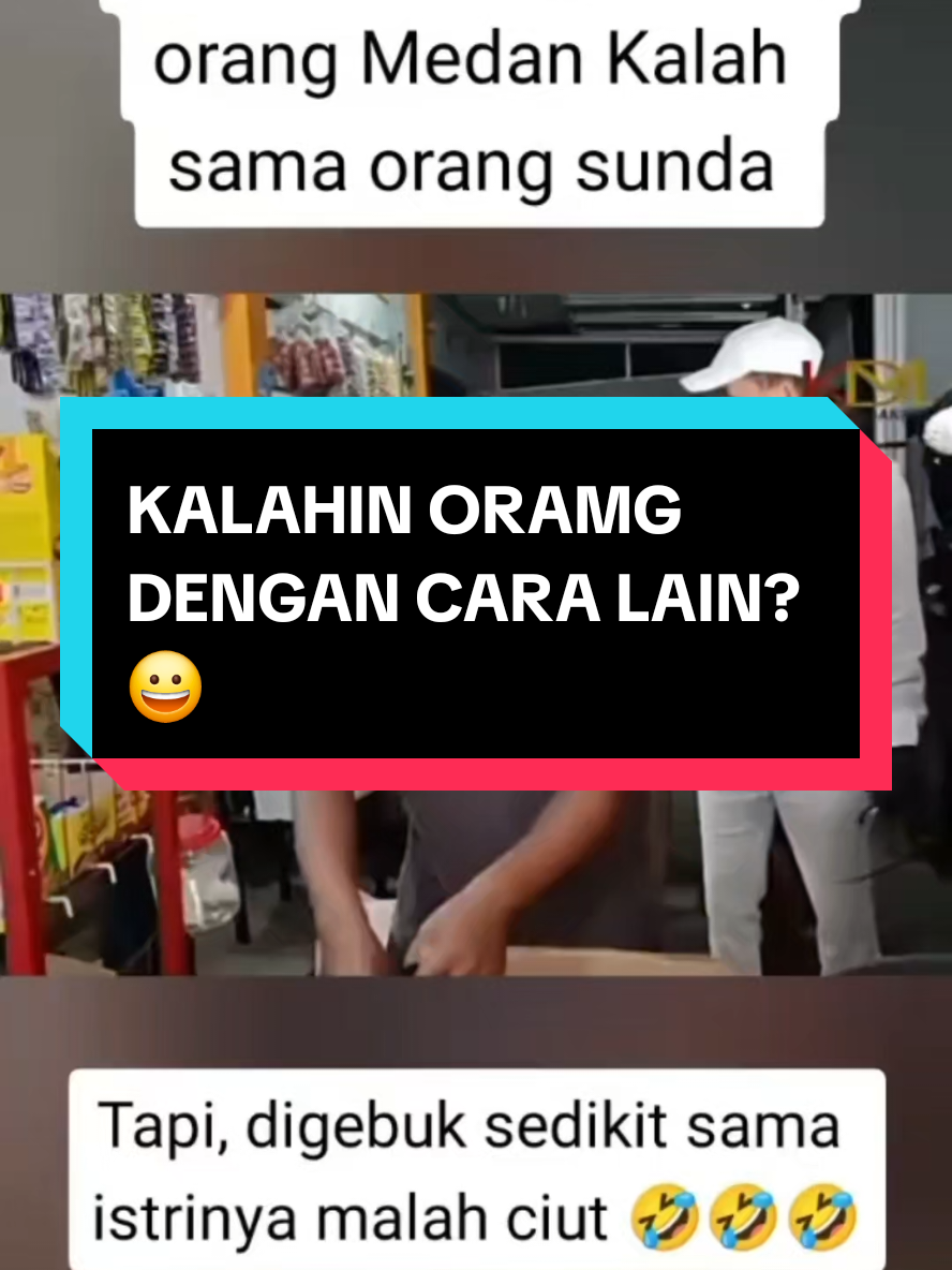 orang sunda kalahin orang medan dengan cara lain 😀, nya bener teu , bapa aing?