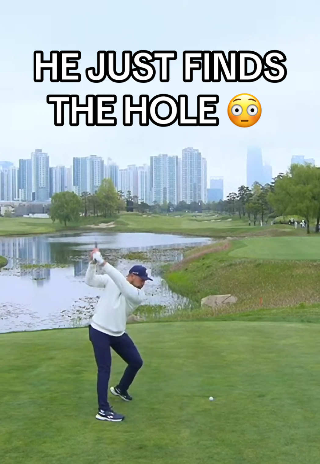 No green is safe when Bryson tees it up 😳 #golf #LIVGolf #brysondechambeau 