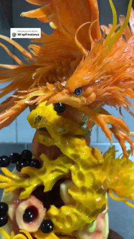Membalas @BliAde  mata palsu wi #fruitcarving #kitchenart #fy #videoviral #video 