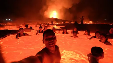 ini buatan Ai tidak nyata di dunia manapun dan yang ngira ini neraka itu kesalahan besar #ailucu #aigenerated #veo3 #googleveo3generatedvideo #googleveo3 