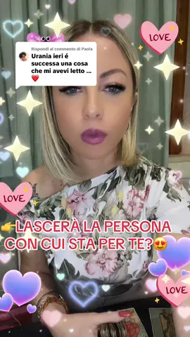 Risposta a @Paola #cartomanzia #riscontri #consulti #amore #tarocchiinterattivi #virallvideo #aspettare #lasciare 
