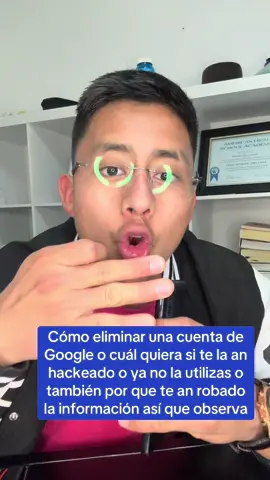 !😱Como eliminar una cuenta de Google si te la an hackeado o te an robado tu información o ya no la utilizas así que observa!✍️🔥👏#miami #florida #consejos #educadamente✍️☺️🙌 #tips #eeuu ✅✍️🔥