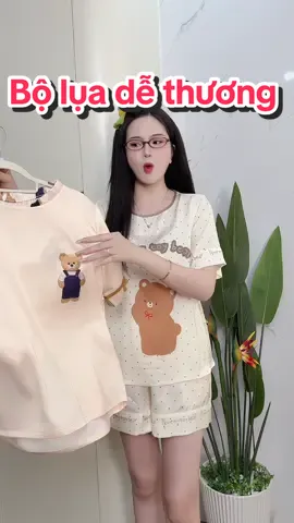 Bộ lụa cổ tròn #review #champhan #thoitrangnu #champhanriview #dobo #dobomacnha #doboxinh #pijama #bongulua 