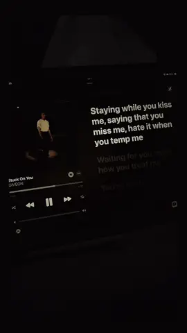 you’re my baby even when you leave me🫶🏽 #giveon #stuckonyou #stuck #recycle #toxic #Relationship #relatable #breakup #lyrics #applemusic #musictok #feelings #rnb 