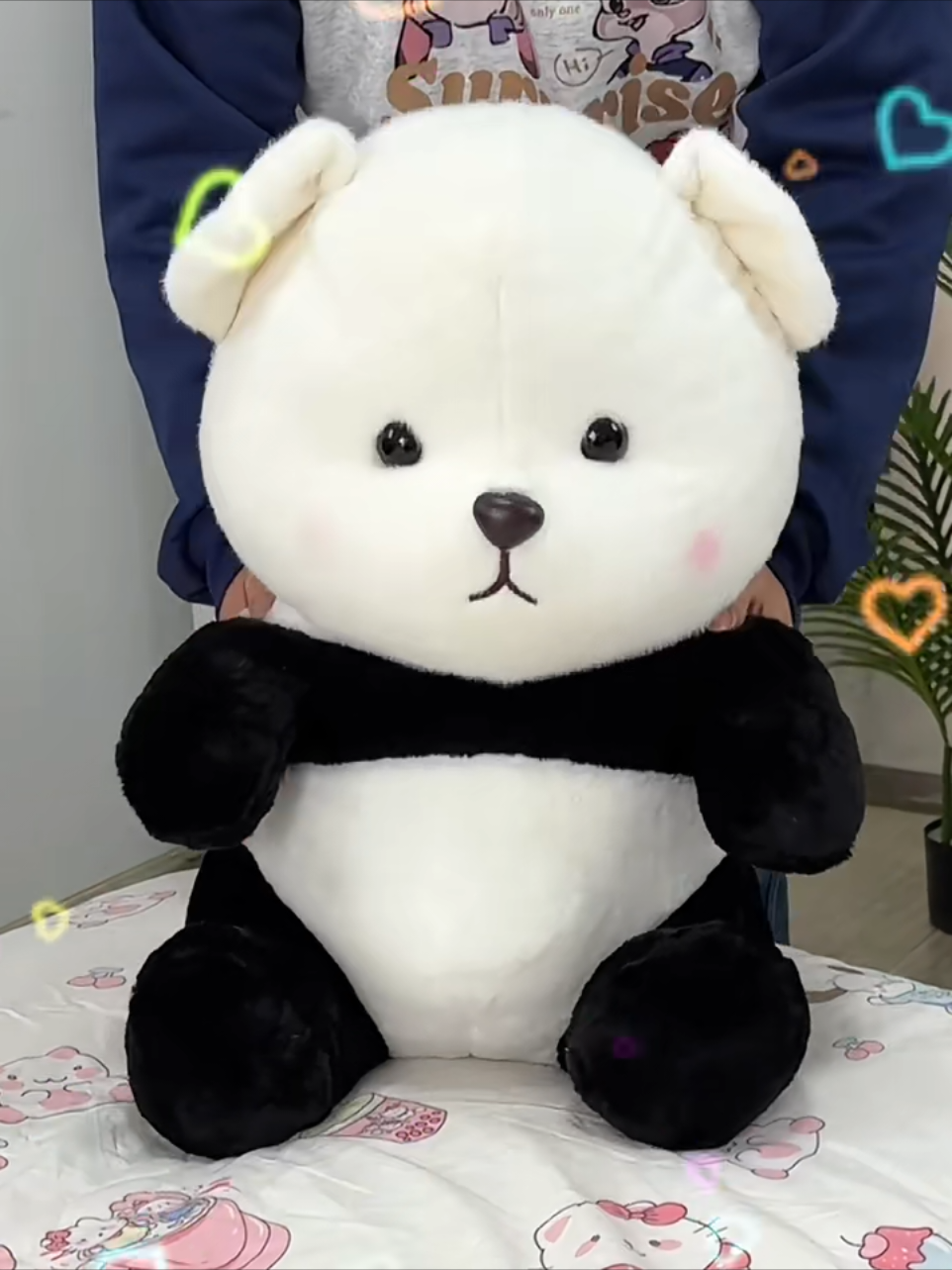 Cosplay Panda Teddy Bear #cosplaypanda #bearplushie #pandaplushie #PlushieLover #GiftIdea #plushdoll #kawaiifinds #StuffedToyAddict 