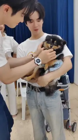 วันนี้ ไปให้กำลังใจ พี่บิลลี่กับพี่เบ้บมางับ บวงสรวงเปิดกล้องละคร งับ ☺️ขอจุ๊บพี่บิลลี่หน่อยน้าคะพี่เบ้บ☺️#babe🐽 #น้องจริงใจ❤️ #babiibabe #ขนมถ้วยฟูกับปังปัง 
