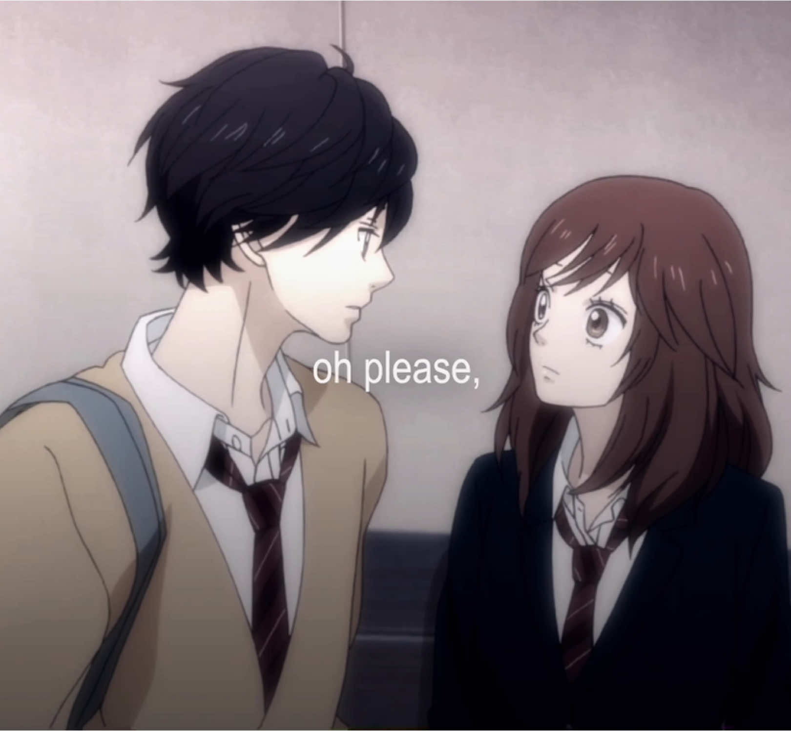 if only they had animated the first clip.. it changed my life #aoharuride #bluespringride #futabayoshioka #koumabuchi #koutanaka #shoujoanime 