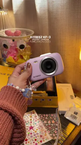 Unboxing my 3rd camera from @kitbeez @KiTBEEZ PH Global 🤩  OMG. Sobrang pretty!🥹 plus the box packaging sobrang nice, idk wat to say! Huyyyy!🥹💗 i'm inloooove~  KF-3 digital camera! 📸  #kitbeez #kitbeezcamera #kf3 #digicam #digitalcamera 