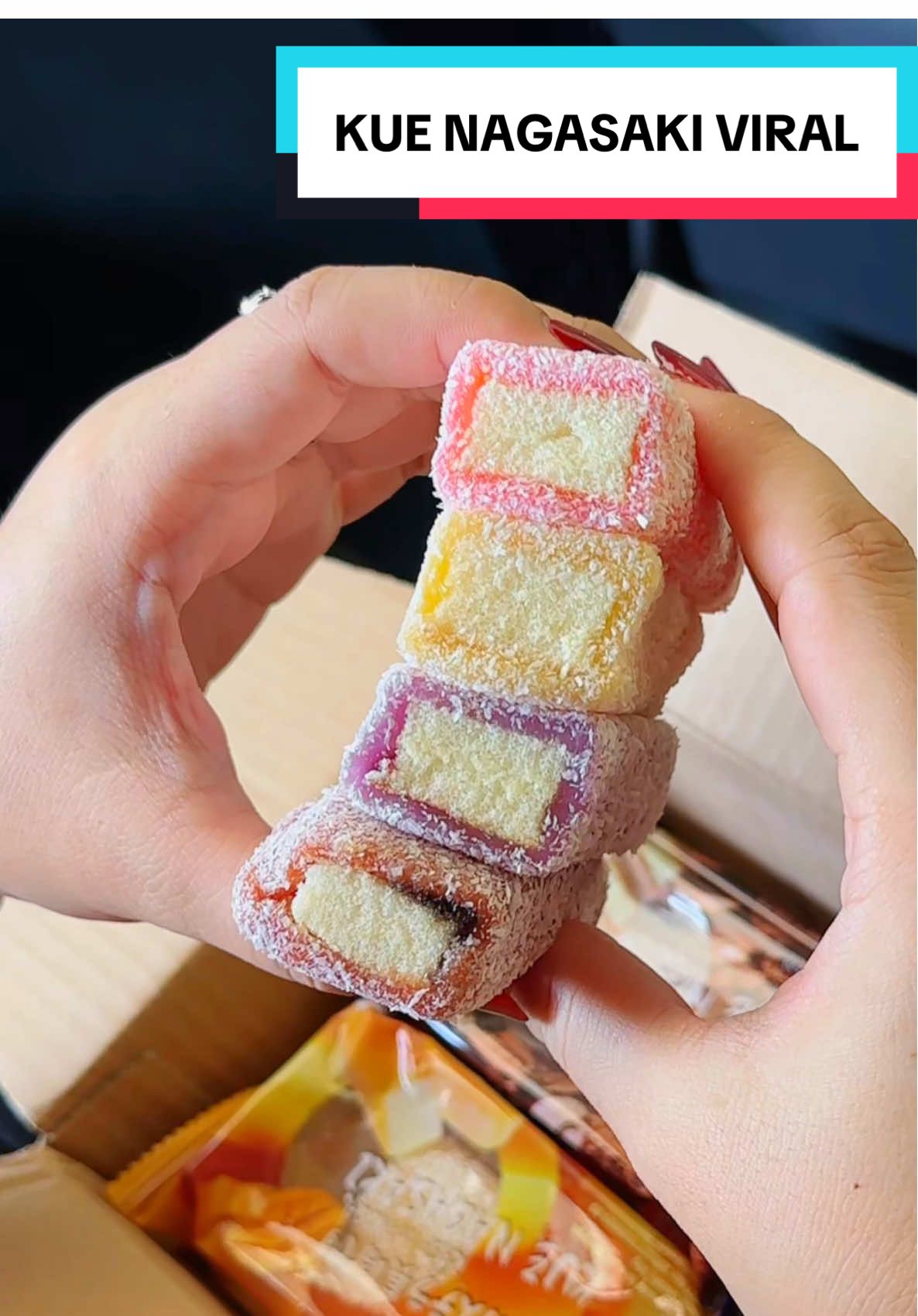 Kue nagasaki conley mochi isi bolu #kuenagasaki #jajananviral #mochiviral #mochiisibolu #mochiconley #mochinagasaki 