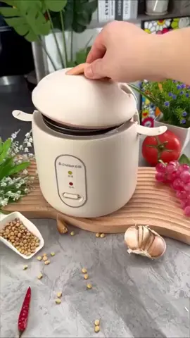 CƠM NGON ĂN GÌ CŨNG NGON Nồi cơm điện mini đa năng Chigo dung tích 1.2L công suất 600w nấu cơm, nấu cháo, súp hầm, thiết kế chống dính an toàn cho sức khỏe