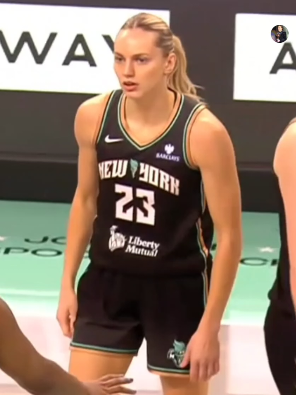 Marine Johannes avec New York Liberty WNBA Women Basketball 🏀 Highlights France Basket Féminin 🔥 #basketballedits #johannes #womenbasket #WNBA 