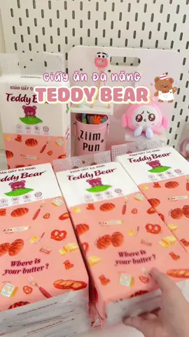 “Không gian gọn gàng bắt đầu từ những thứ nhỏ xinh. Giấy treo tường Teddy Bear – vừa tiện, vừa tinh tế, và hơn hết… cực kỳ sạch sẽ!” More than eye-catching – Teddy Bear packaging touches the heart ! #T#TEDDYBEARH#HAPPYBEARG#GiayTeddyBearG#GiayHappyBear #B#BAOMINHPAPERG#GiayanG#GiayrutG#GiaytreotuongG#GiaybepK#KitchentowelG#GiaydannangShare the Softness Tự Hào Sản Phẩm Giấy Việt Nam #G#GiấyViệtNamMadeinVietNam