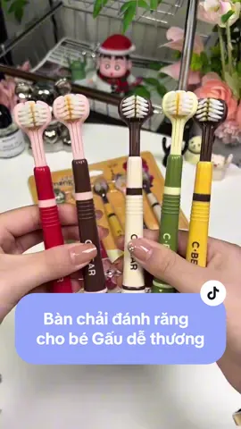 Mẹ ơi, đừng mua bàn chải đắt!Chải răng cho bé sạch 3 mặt chỉ trong 1 phút 😱 💰 Giá siêu hạt dẻ – thay mỗi tháng không xót ví! 🧸 Thiết kế hình thú dễ thương – bé nào cũng mê! 👇 Đặt ngay kẻo hết nha mẹ ơi! #xuhuong #fy #banchaichoBe #CBear #danhchobe #mebimsua #chamsocbe #mevabe #TikTokMadeMeBuyIt