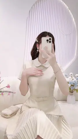 ☘cái mầu tôn da xinh dã man 👏👏 🦋Phom váy thi siêu thoải mái 🌟🌟Ko kén ng chút nao đâu nh#dvc #vaythietke 