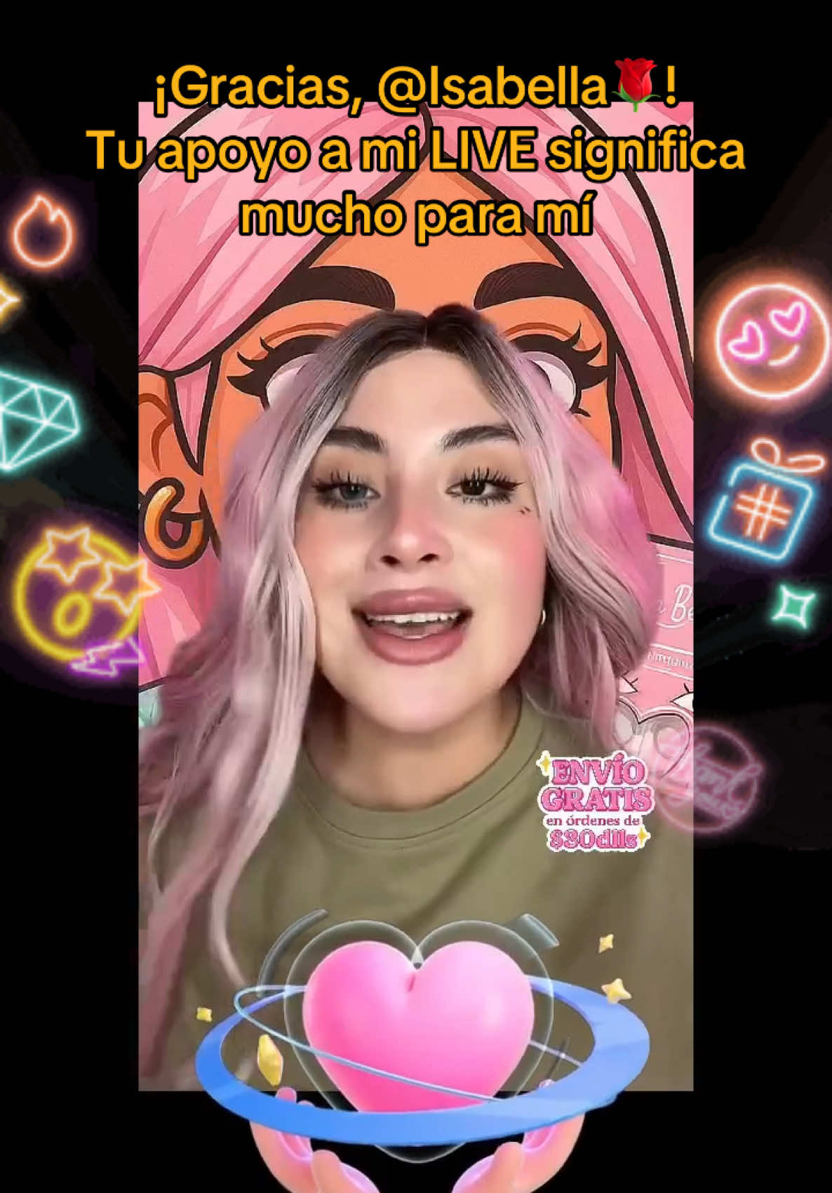 Isabella🌹, gracias por tu valioso apoyo en mi LIVE. Seguiré esforzándome para crear contenido LIVE aún mejor.@Isabella🌹 #livegift #handhearts #corazónenlasmanos #viral #fyp #contactlenses #pupilentes #lentesdecontacto 