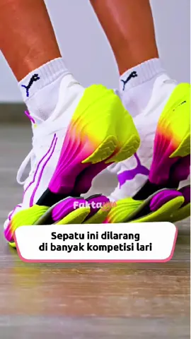 Sepatu ini dilarang di banyak kompetisi lari #Reels #Viral #FaktaNya #faktaunik #info #faktadunia #wowfakta #sepatuunik #olahraga 