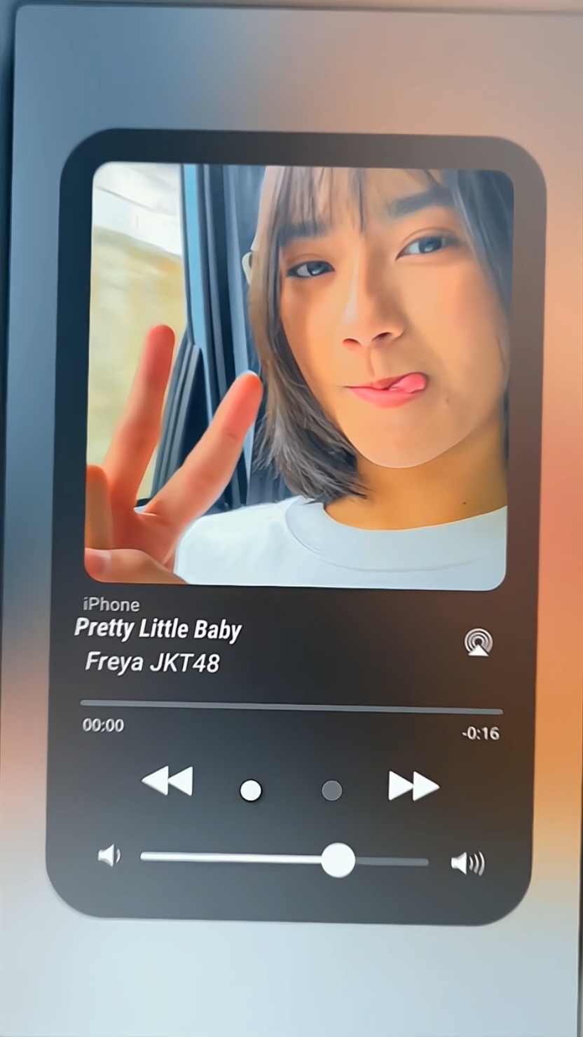 #freyaajkt48 #prettylittlebaby #aicover 