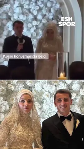 ❤️💍 Milli futbolcu Kerem Aktürkoğlu'nun en mutlu günü!  🗣️ Kerem Aktürkoğlu: 