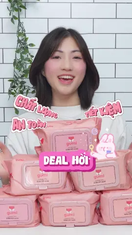 Tiêu dùng thông thái hãy chọn khăn ướt Gumi nha #khanuot #gumi #hangtieudung #xuhuong 