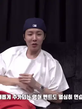 let’s hear j-hope speaking english. #jhope #제이홉 