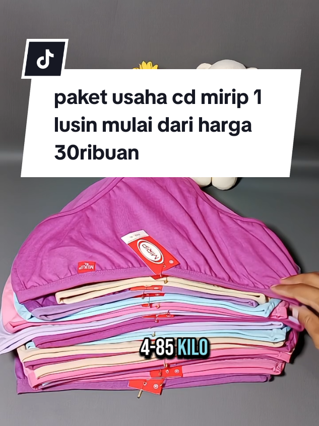 cd mirip paket usaha 12 pcs cuma mulai dari 30ribuan aja. yuk di co #cdwanitamurah #cdwanita #cdmirip #dalamanwanita #celanadalamwanita #satukontentiaphari #30harireviewproduk 