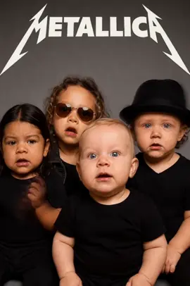 #entersandman #metalica #bebe #baby #rocknroll @marefc 