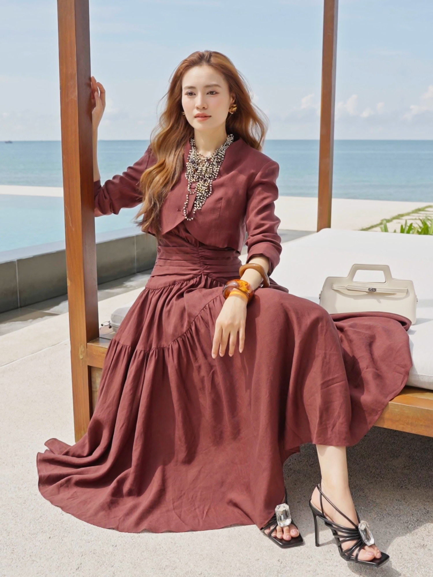 Mộc mạc với các sắc độ của sắc nâu trong Linen de Lux  #SIXDO #TikTokFashion #fyp #trending #tiktokviral #sixdofamily #fashion #viral #xuhuong #LinendeLux