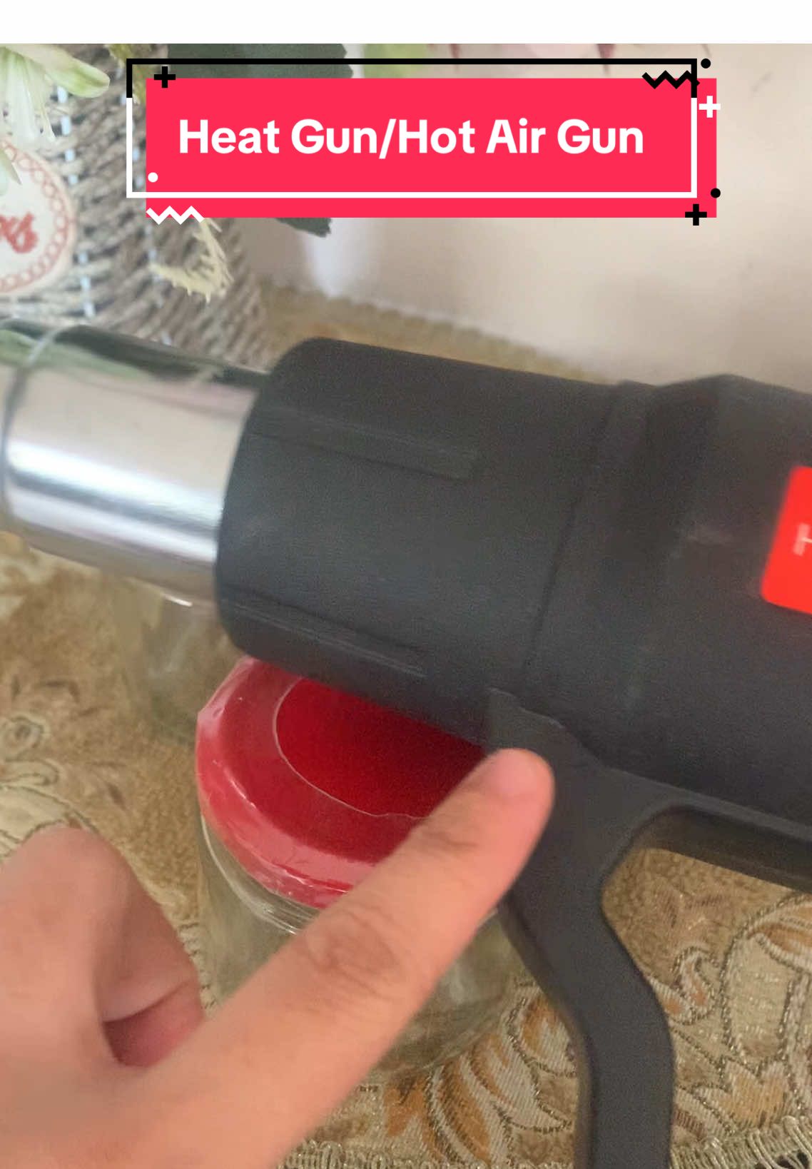 Replying to @mommy jovs online shop Kung nagbabalak ka magbusiness kailangan mo tong Heat Gun 😍❤️ #heatgun #heatblower #hotairgun #hotairgunblower 