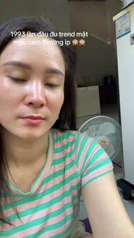 chơi tiktok 5 năm lần đầu đu trend mặt mộc . sao e thấy áp lực với cam thường quá mn ơi 🫣🫣#trendmatmoc #hottrend #xuhuong 