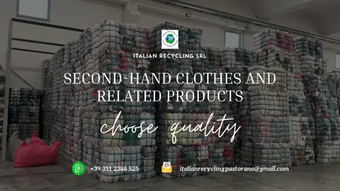 ITALIAN RECYCLING SRL #UsedClothesItaly #SecondHandWholesale #VintageClothing #ThriftFlip #SustainableFashion #CircularEconomy #SecondHandStyle #BaleClothing #italianrecyclingsrl #TextileRecycling #ThriftBusiness #ResellerCommunity #fashionreseller #EcoFashion #SlowFashionMovement #bulkclothingvendors #WholesaleFashion #PrelovedFashion #ThriftStoreFinds #ThriftHaul #VintageFinds #fashionitaly #RivenditaAbbigliamento #ModaSostenibile #UsatoDiQualità #ExportUsedClothing #clothingmarket #EuropeToAfrica #TextileBusiness #SecondHandBusiness #LabourDay #WorkersDay #CircularEconomy #SecondHandClothing #Sustainability #Teamwork #DignityOfWork #italianrecyclingsrl #PeopleAndPlanet #ChooseReuse #BeyondBales #SustainableFashion #ItalianRecyclingsrl #TextileRecycling #ReuseRevolution #viral_video #foryoupage❤️❤️ #explorepage✨ #UsedClothing #EcoFashion