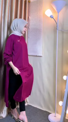 tunik by @janietyee  #tunikkaos #tunikkekinian #ootdhijab 