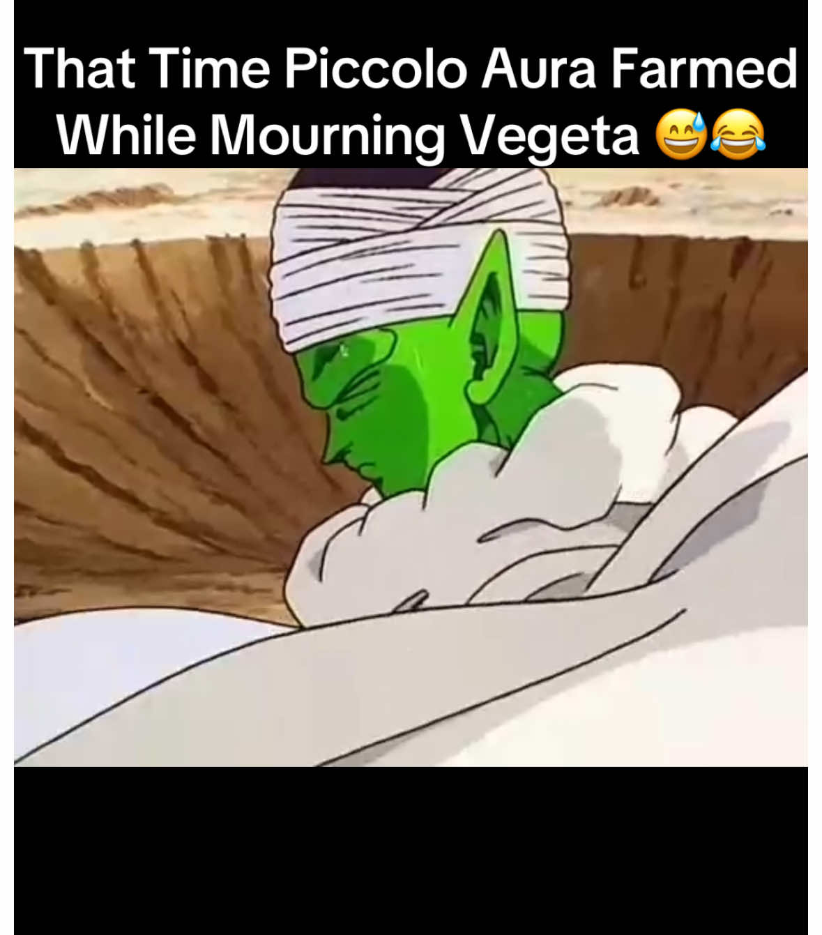 The Czar Of Aura Farming  #piccolo #aura #farming #dbz #dbs #anime #comedy #jokes #vegeta #majinbuu #fyp 