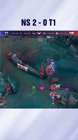 NS 2 - 0 T1 | Tuần 9 LCK 2025 #ForOneLegacy #onlive