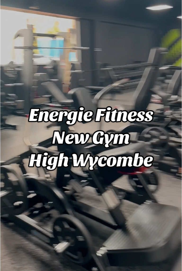 #newgym #energiefitness #highwycombe @énergie Fitness High Wycombe 