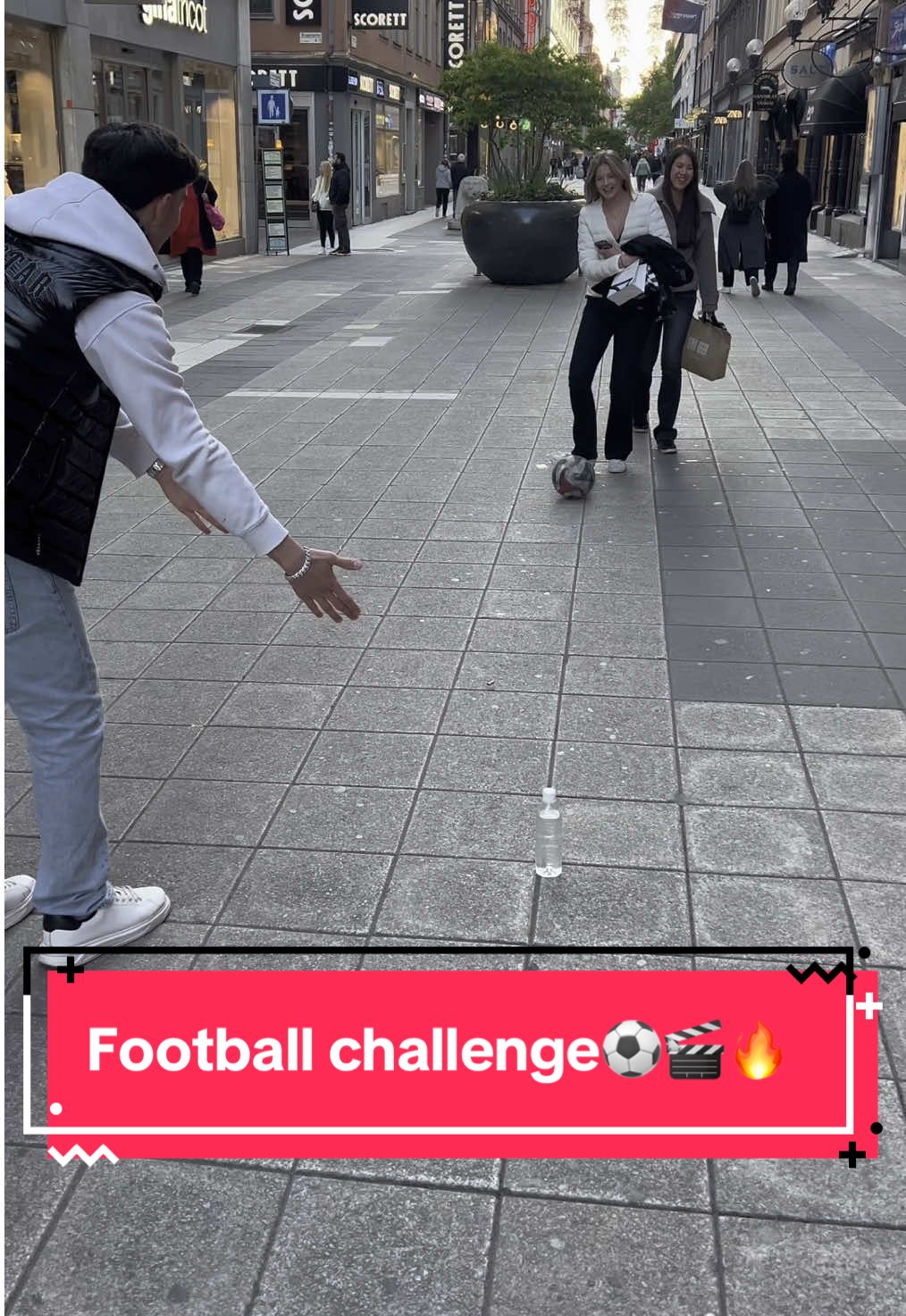 “Football challenge⚽️🔥” #fyp #footballtiktok #pass #slyndor 