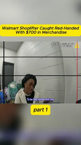 Walmart Shoplifter Caught Red-Handed With $700 in Merchandise
 #cops #police #bodycam #news 