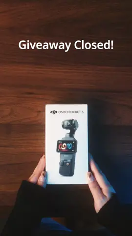GIVEAWAY CLOSED: Congratulations to @dfordarrell for winning the #OsmoMobile7P!